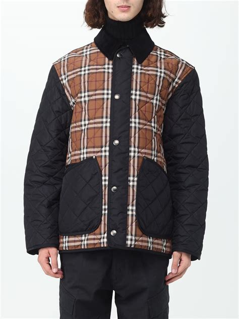 burberry jacke herren braun kariert|Karierte Jacke aus Shell von BURBERRY für Herren .